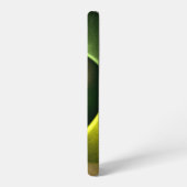 Green Swirl Floral Modern Abstract Art Pattern #23 Samsung Galaxy Hülle (Linke Seite)