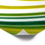 Green Swirl Poster (Ecke)