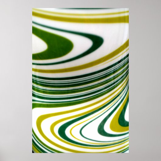 Green Swirl Poster (Vorne)