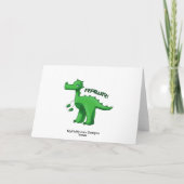 Green T-Rex Karte (Rückseite)