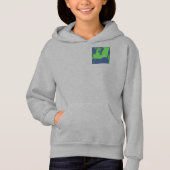 Green "Take to the Road" Grafische Hoodie (Vorderseite)