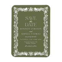Green Talavera Tile Spanish Fiesta Save the Date