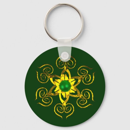 GREEN TALISMAN SCHLÜSSELANHÄNGER (Vorderseite)