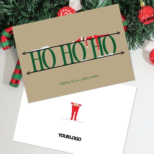 Green & Tan Elf Shenanigans Weihnachten für Untern