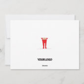 Green & Tan Elf Shenanigans Weihnachten für Untern (Rückseite)