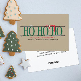 Green & Tan Elf Shenanigans Weihnachtsfeiertag Par Einladung