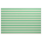 Green & Tan-farbenes Linienmuster Stoff (Fat Quarter (45,7 x 55,9 cm))