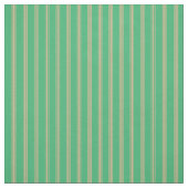 Green & Tan-farbenes Linienmuster Stoff (Muster)