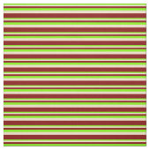 Green, Tan und Maroon-farbenes Streifenmuster Stoff (Muster)