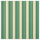 Green, Tan und Schwarz Streifen Stoff (Muster)