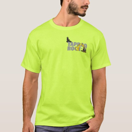 Green Tapraq Logo-Shirt zur Sicherheit T-Shirt (Vorderseite)