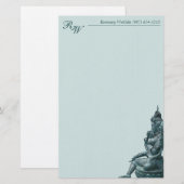 Green Tara Briefpapier (Vorne/Hinten)