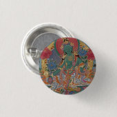 Green Tara Button (Vorne & Hinten)