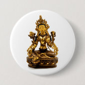 Green Tara Button (Vorderseite)