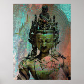 Green Tara Dakini Poster (Vorne)