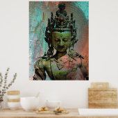 Green Tara Dakini Poster (Küche)