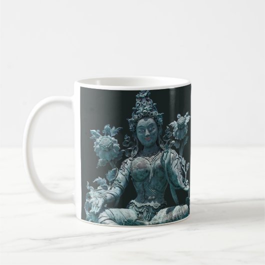 Green Tara Kaffeetasse (Links)