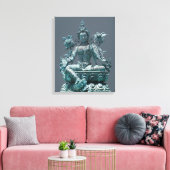 Green Tara Leinwanddruck (Insitu (Wohnzimmer))