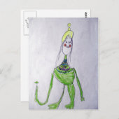 Green Tara Postcard Postkarte (Vorne/Hinten)