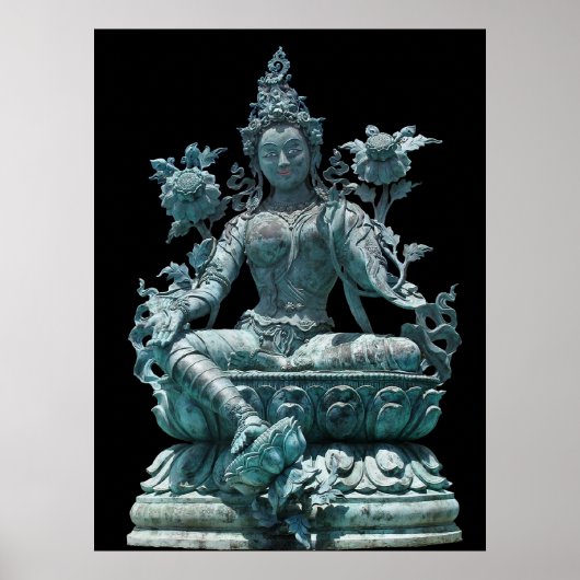 Green Tara Poster (Vorne)