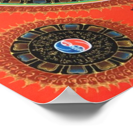 Green Tara Poster (Ecke)