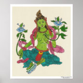 Green Tara Poster (Vorne)