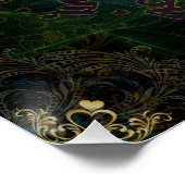 Green Tara - Schutz vor Gefahren und Leid Poster (Ecke)