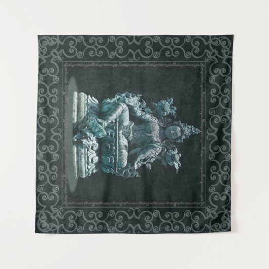 Green Tara Wandteppich (Vorderseite (Horizontal))