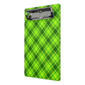 Green Tartan Checkered Kariert Pattern-57578 Mini Klemmbrett (Gewinkelt2)