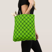 Green Tartan Checkered Kariert Pattern-57578 Tasche (Von Nahem)