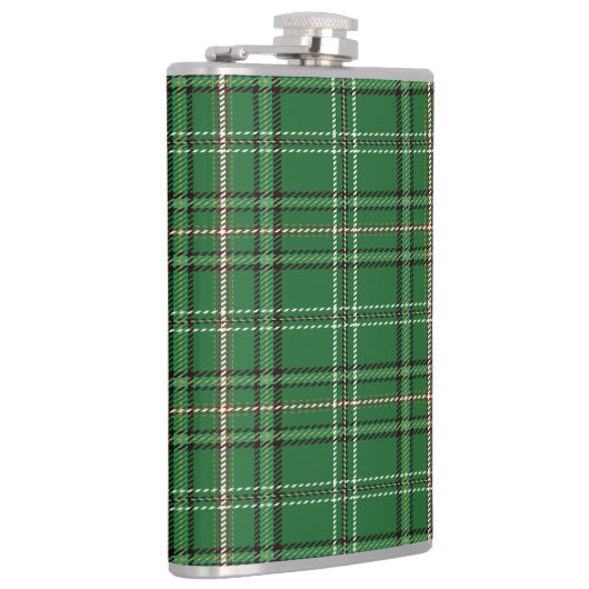 Green Tartan Flask Flachmann (Rechts)