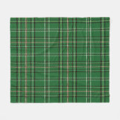 Green Tartan Fleecedecke (Vorderseite (Horizontal))