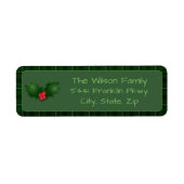 Green Tartan Holly (Vorne)