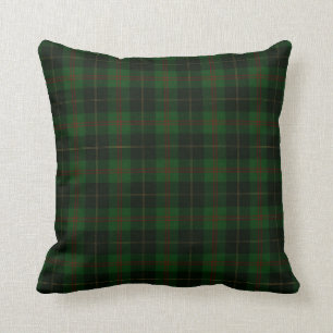 Green Tartan Kariert schottisches Muster Kissen