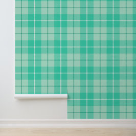 Green Tartan Kariert Tapete
