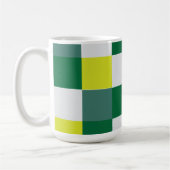 Green Tartan Karo Kaffeetasse (Links)