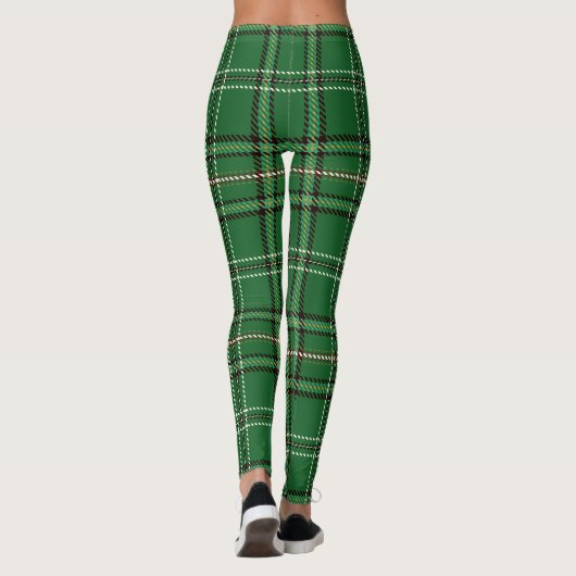 Green Tartan Leggings (Rückseite)