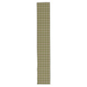 Green Tartan Long Table Runner Großer Tischläufer (Vorderseite)