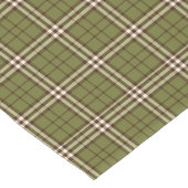 Green Tartan Long Table Runner Großer Tischläufer (Ecke)