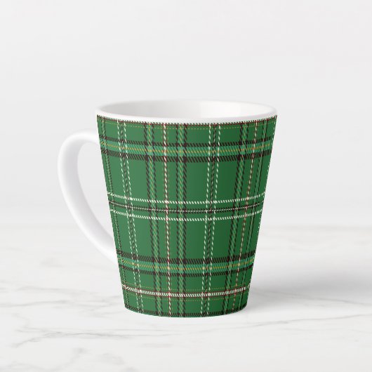 Green Tartan Milchtasse (Linke Ecke)