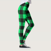 Green Tartan Muster Leggings (Rechts)