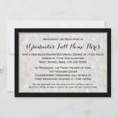 Green Tassel Herzlichen Glückwunsch Graduate Absch Einladung (Rückseite)