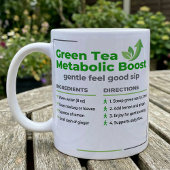 Green Tea Lemon Ginger Steep Guide Kaffeetasse