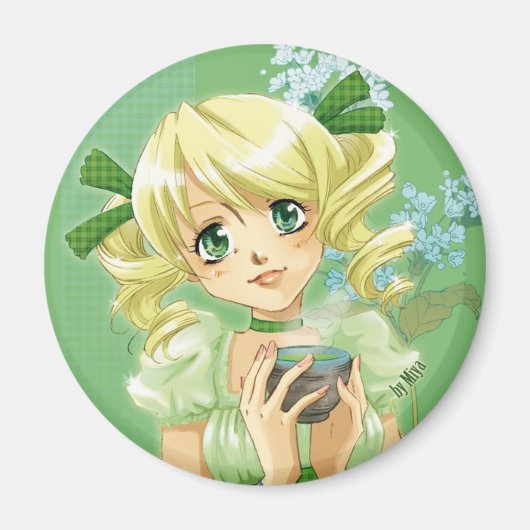 Green Tea Magnet (Vorne)