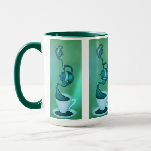 Green Tee Art Tasse (Links)