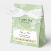 Green Tee - Lose Leaf Tee Packung Kleine Box Geschenkschachtel (Vorderseite)