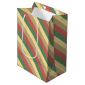 Green Tee Medium Geschenktasche Mittlere Geschenktüte (Vorderseite Schrägansicht)