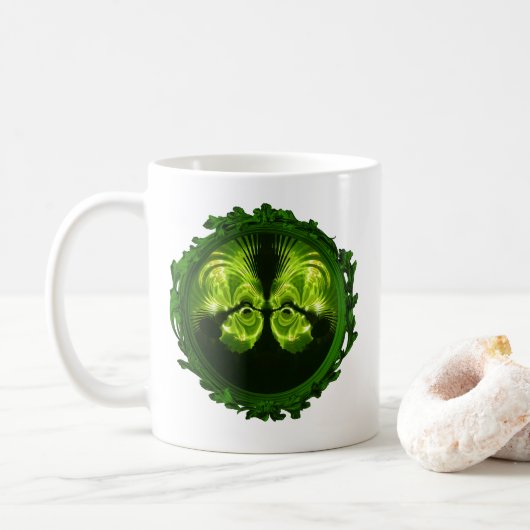 Green Temple Kaffeetasse (Mit Donut)