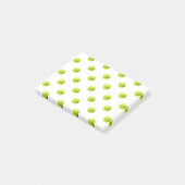 Green Tennis Balls Hintergrundball Post-it Klebezettel (angewinkelt)