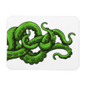 Green Tentacles Magnet (Horizontal)